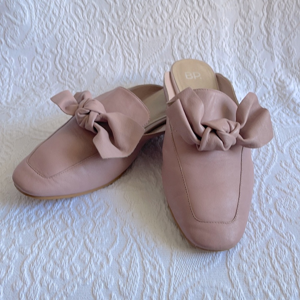 ☀️ BP.Maddy Blush Leather Mule By Nordstrom